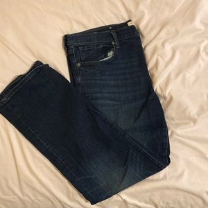 Banana Republic Size 32 Straight Leg Dark Wash Jeans
